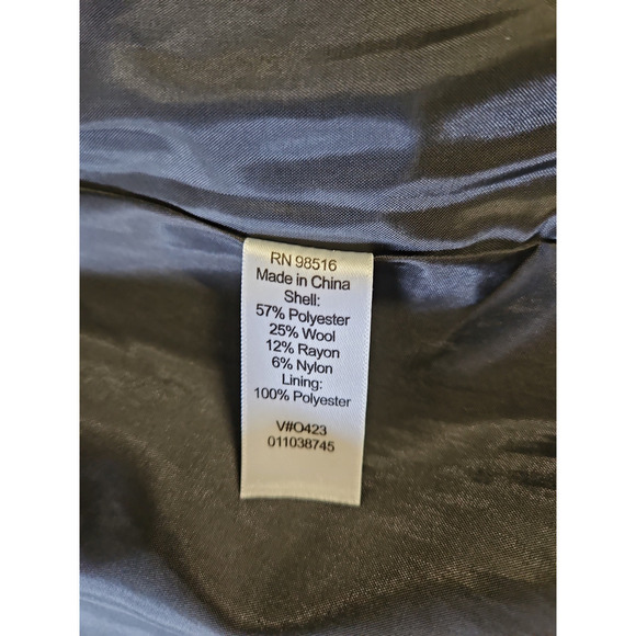 Coldwater Creek Women's Mandarin Collar Button Jacket Sz 8 - Picture 5 of 9